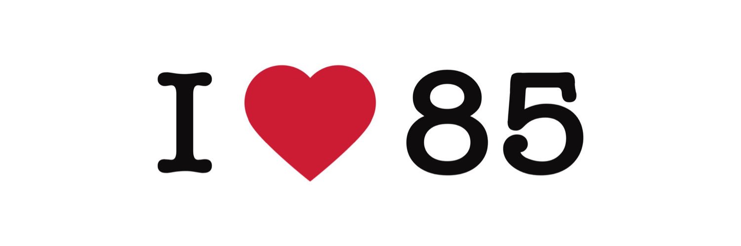 85% percent banner
