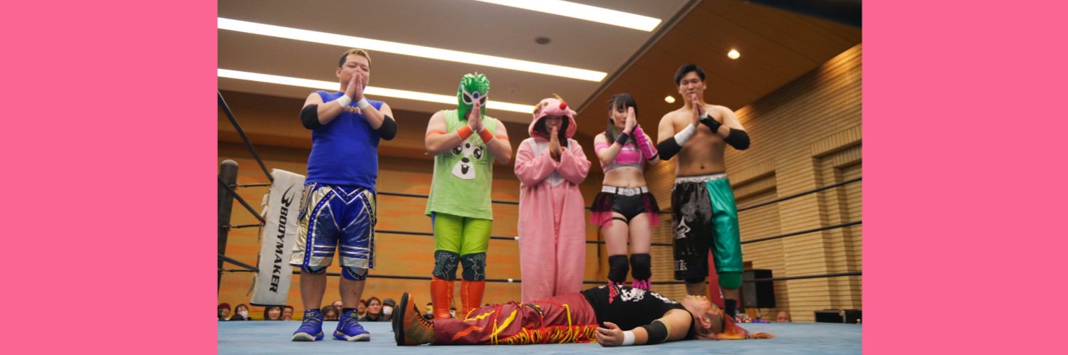 藍川はるか🙏プロレスをする不適切アイドル banner