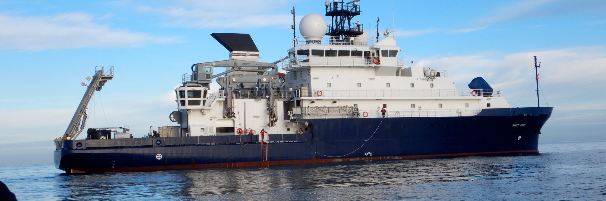 R/V Sally Ride banner