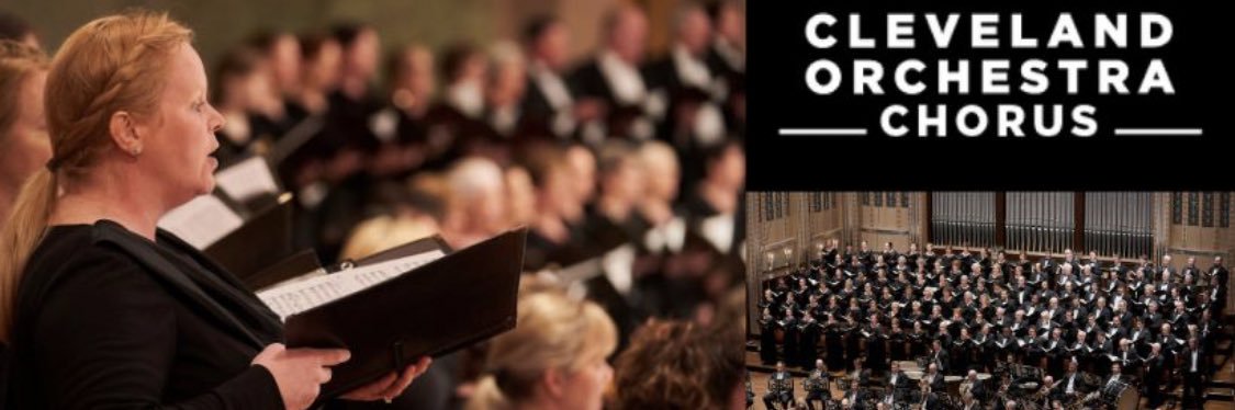 Cleveland Orchestra Chorus banner