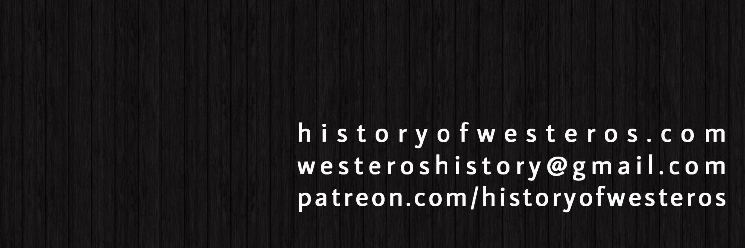 History of Westeros Podcast ❄️🔥🩸 banner