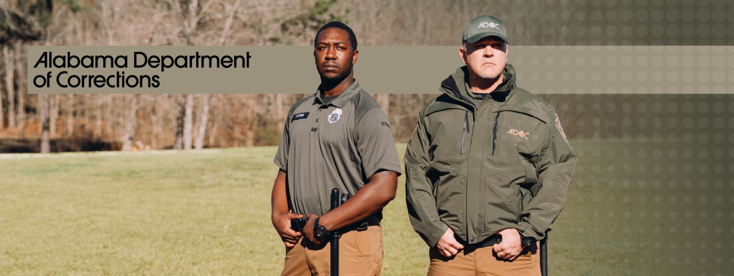 Alabama Department of Corrections banner