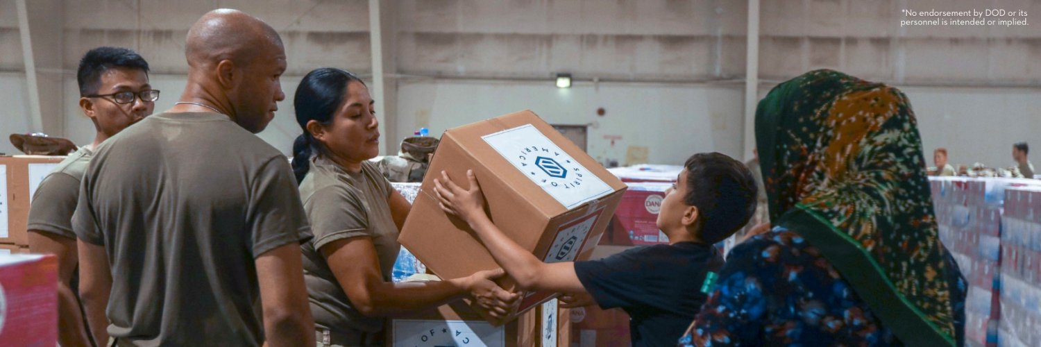 Spirit of America banner