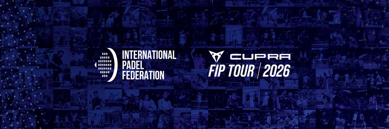 Twitter banner for @padelfip