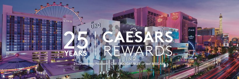 Caesars Rewards's banner