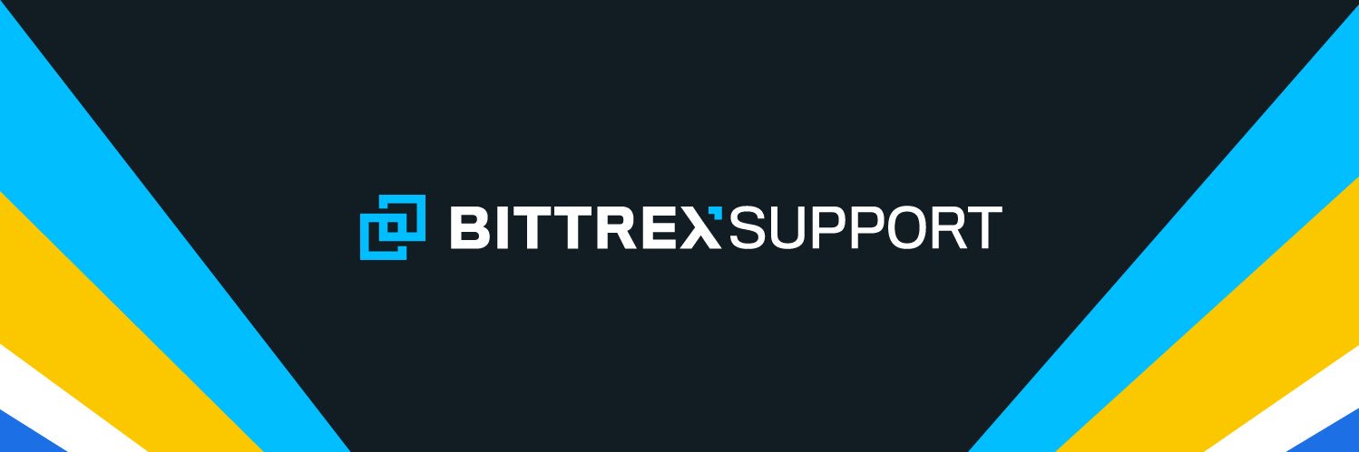 Bittrex Support banner