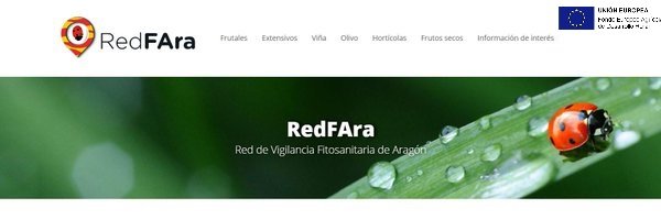 Red Fitosanitaria Aragón banner
