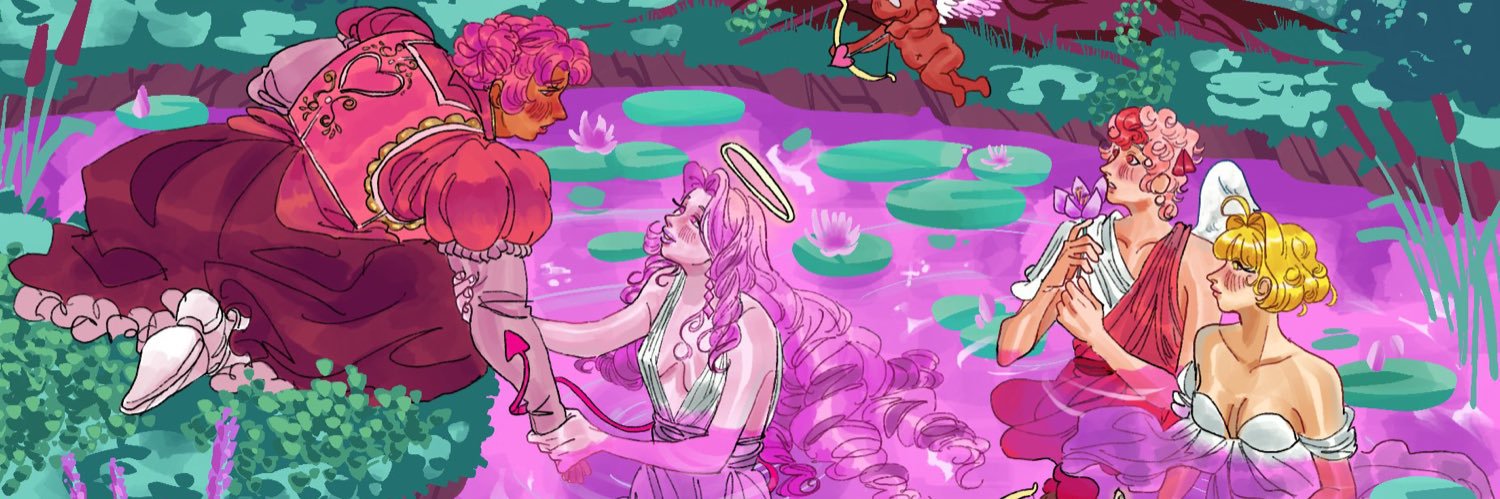 some kind of weirdo banner