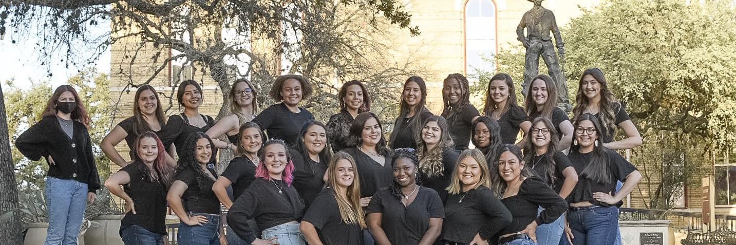 TXST ☆ CHI BETA DELTA banner