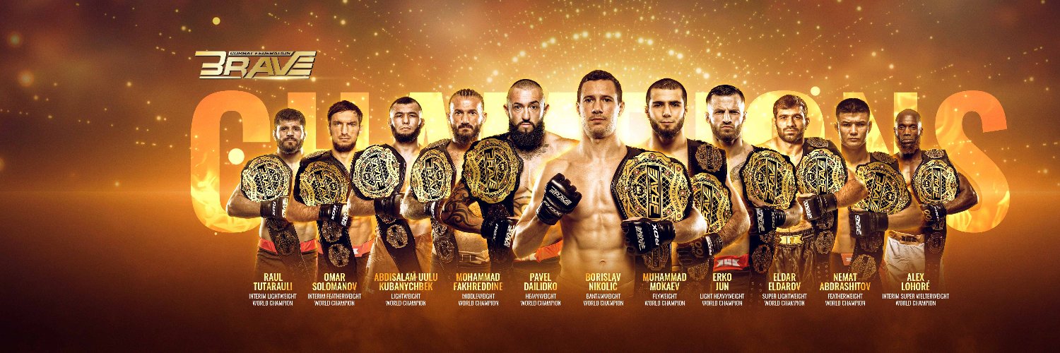 BRAVE Combat Federation banner
