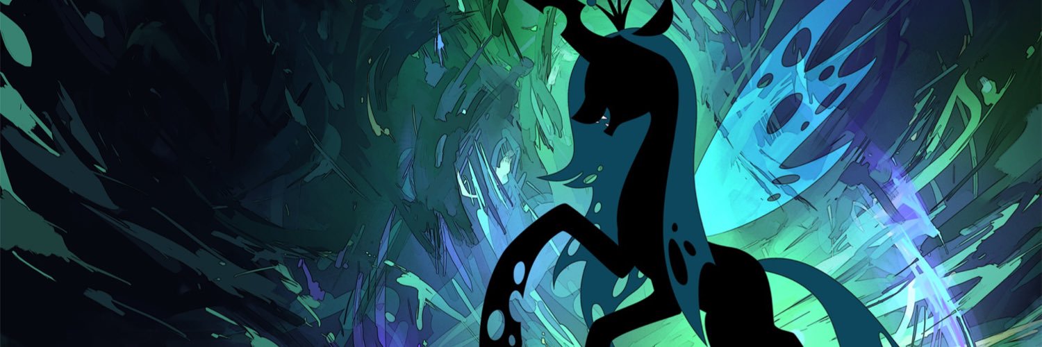Queen Chrysalis banner