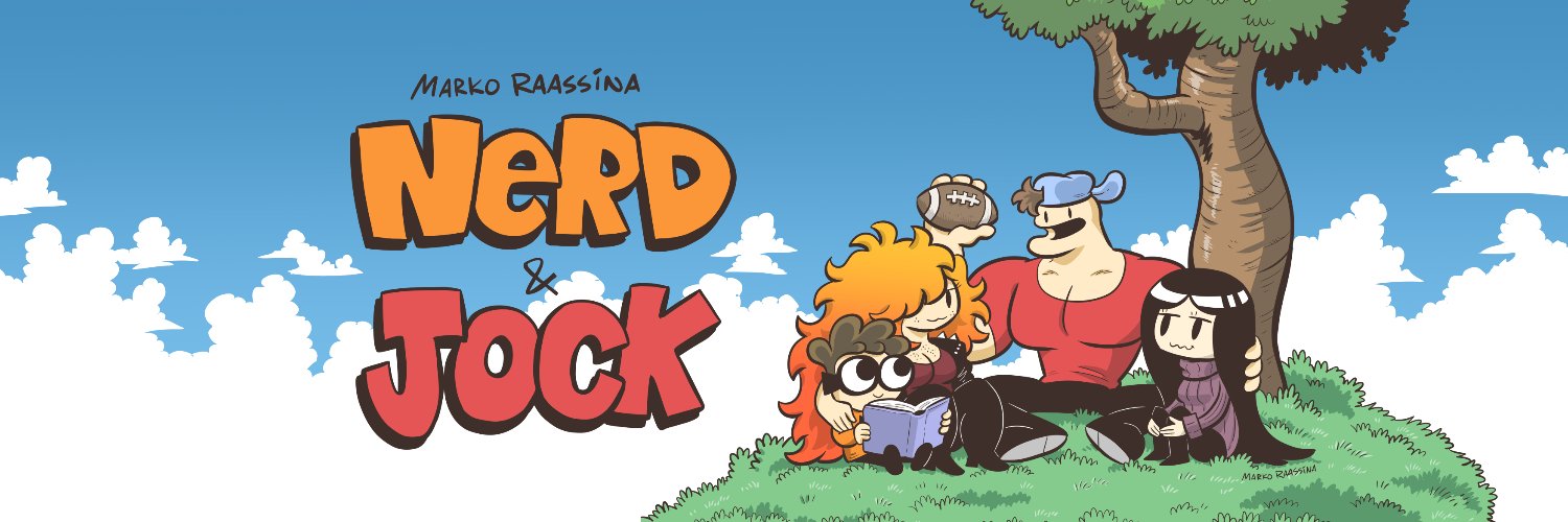 Marko (Nerd and Jock Comics)'s banner