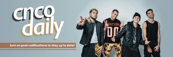 CNCO Daily Profile Banner