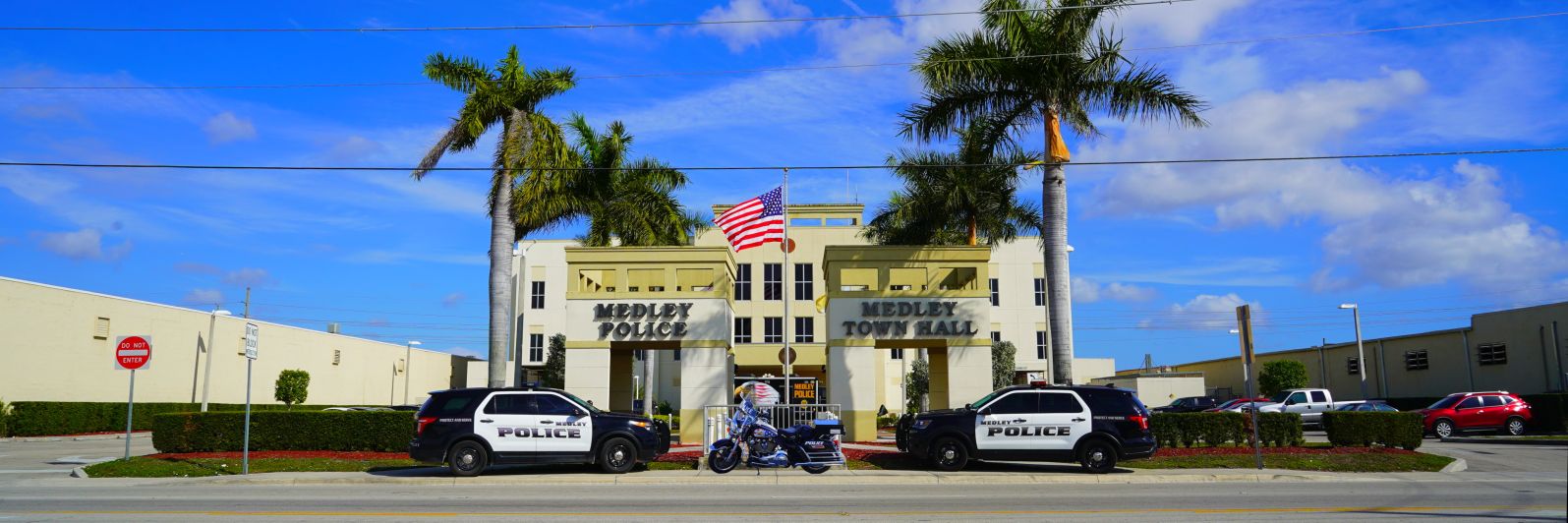 Medley Police banner