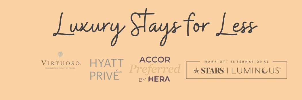Luxury Stays for Less banner