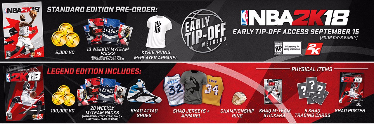 NBA 2K18 Locker Code banner