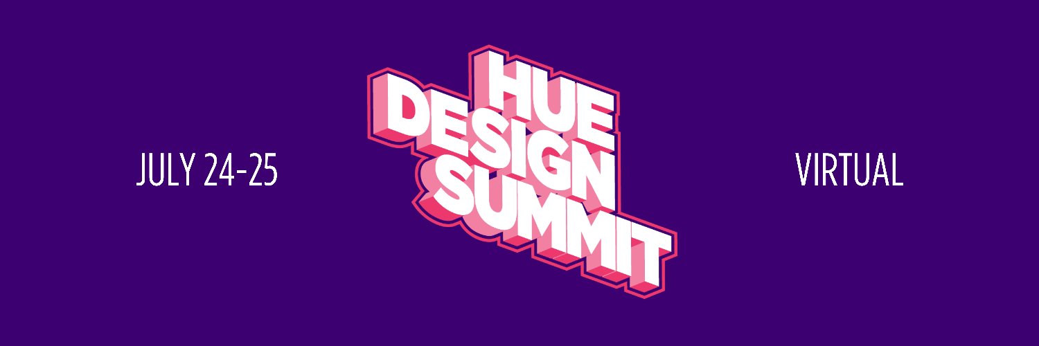 HUE Design Summit banner