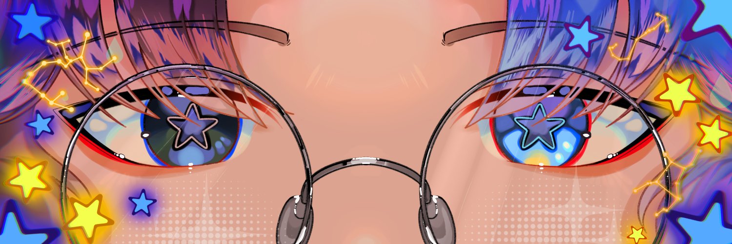 Blue, the Starry-Eyed Wolf 🐺⭐️ banner