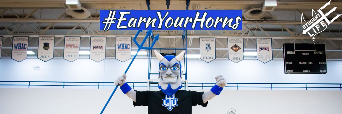 Blue from LTU banner