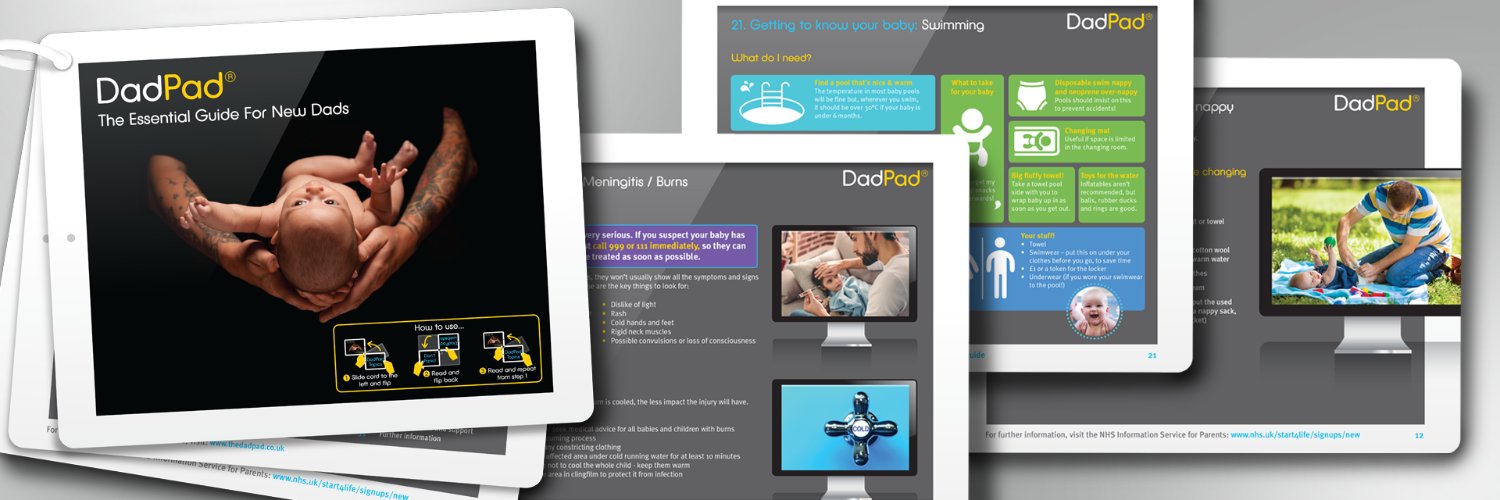 The DadPad - hello@thedadpad.co.uk banner