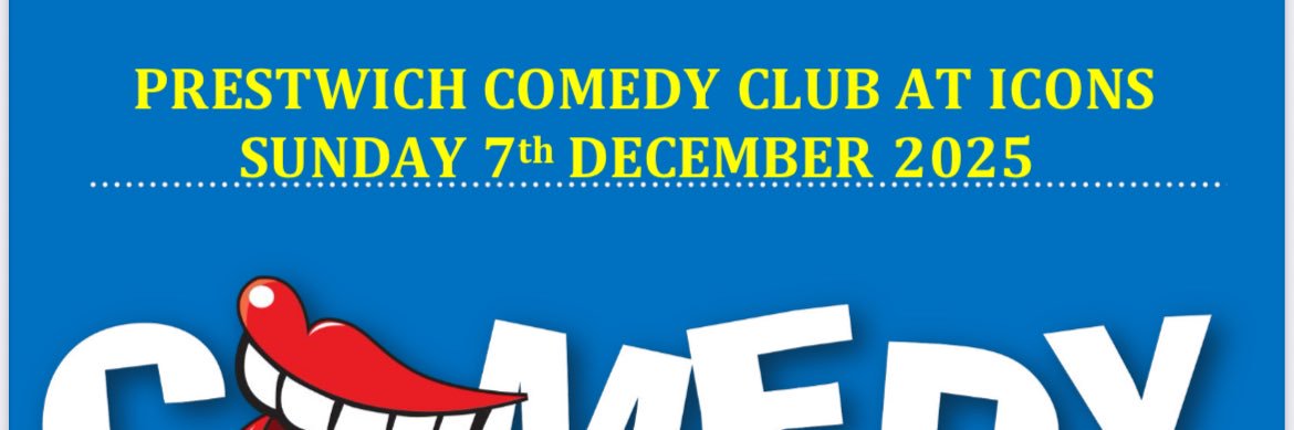 Big Lou / Prestwich Comedy banner