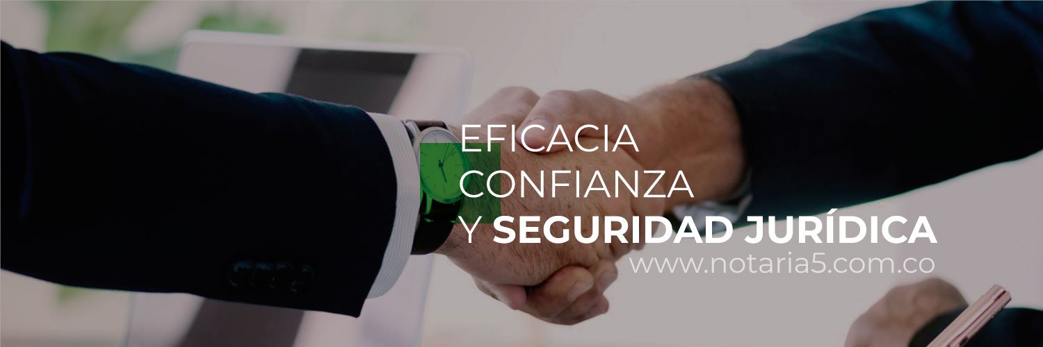 Notaria5Bogota's profile banner image