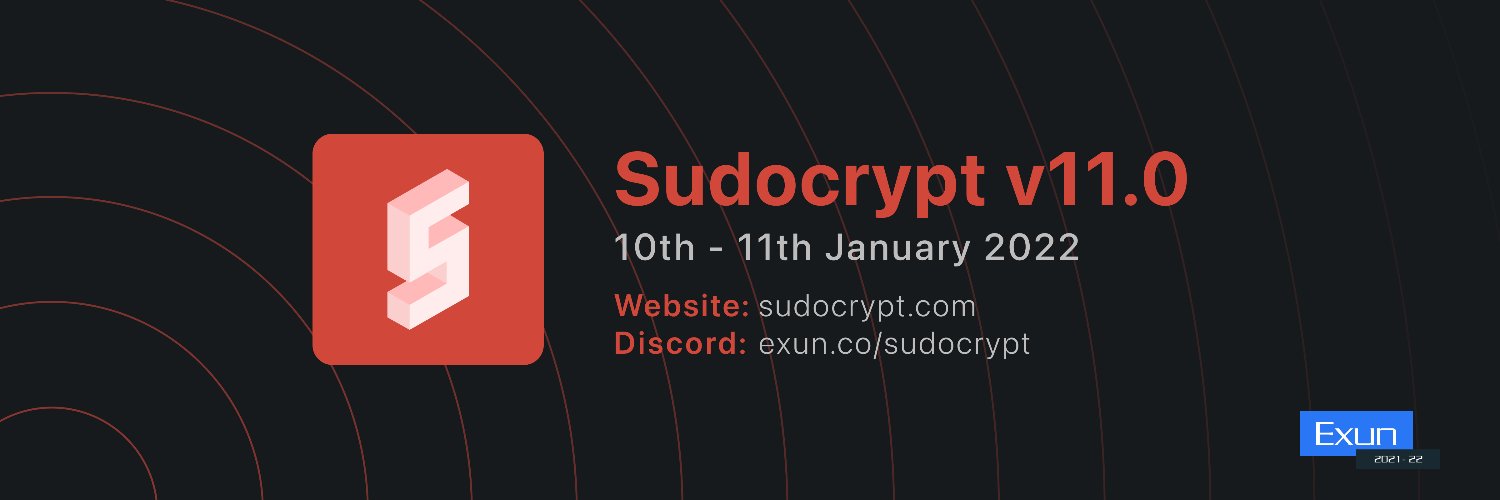 Sudocrypt banner