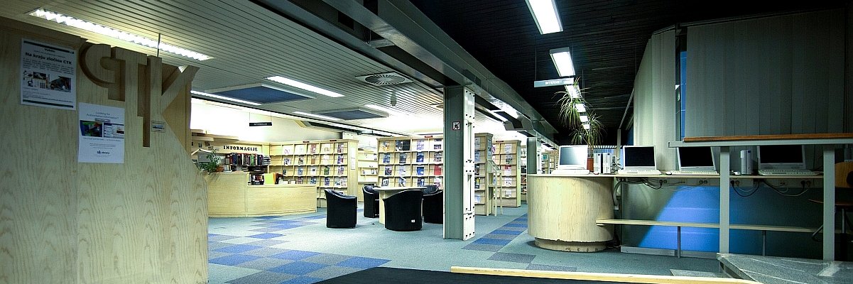 CTK - Centralna tehniška knjižnica UL banner