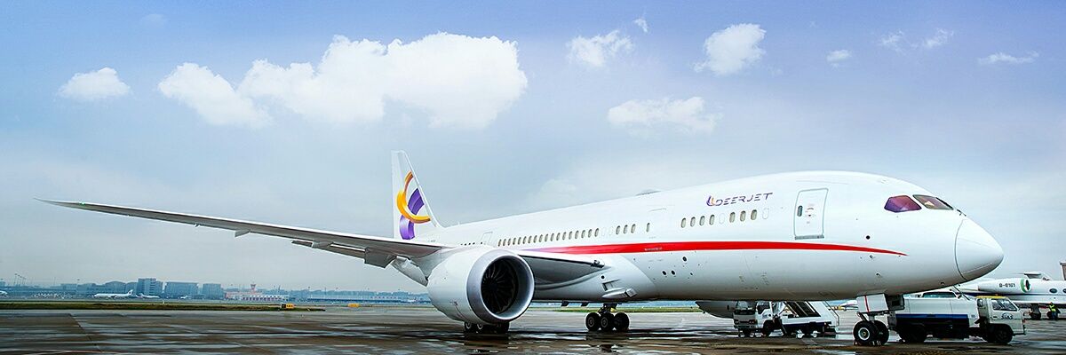 Deer Jet banner