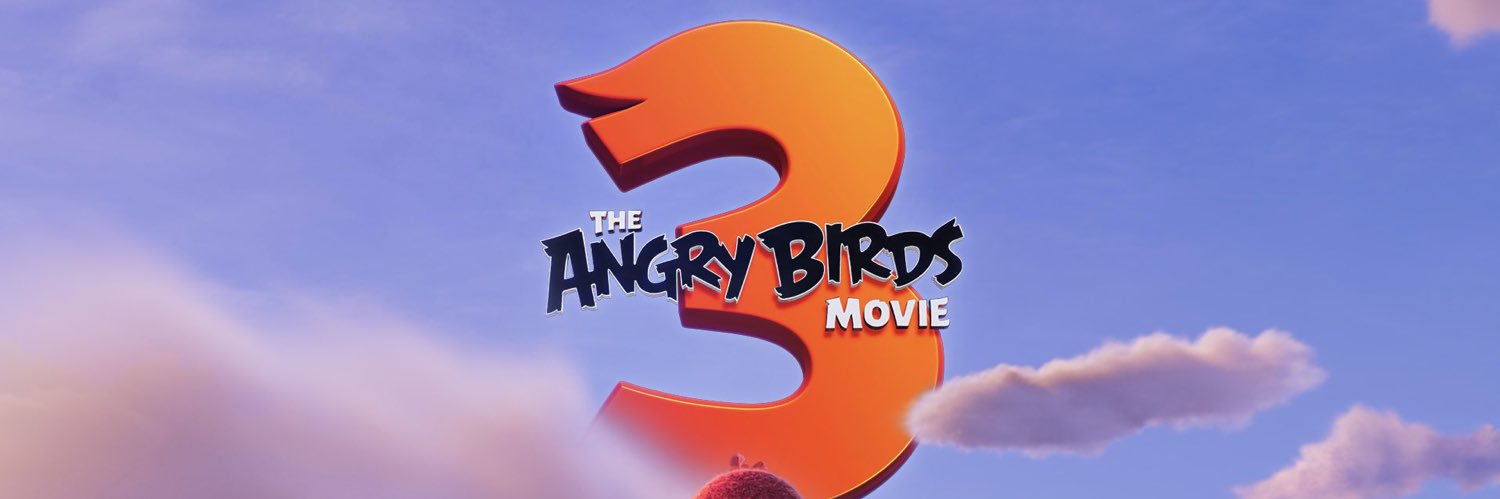 An Angry Bird banner