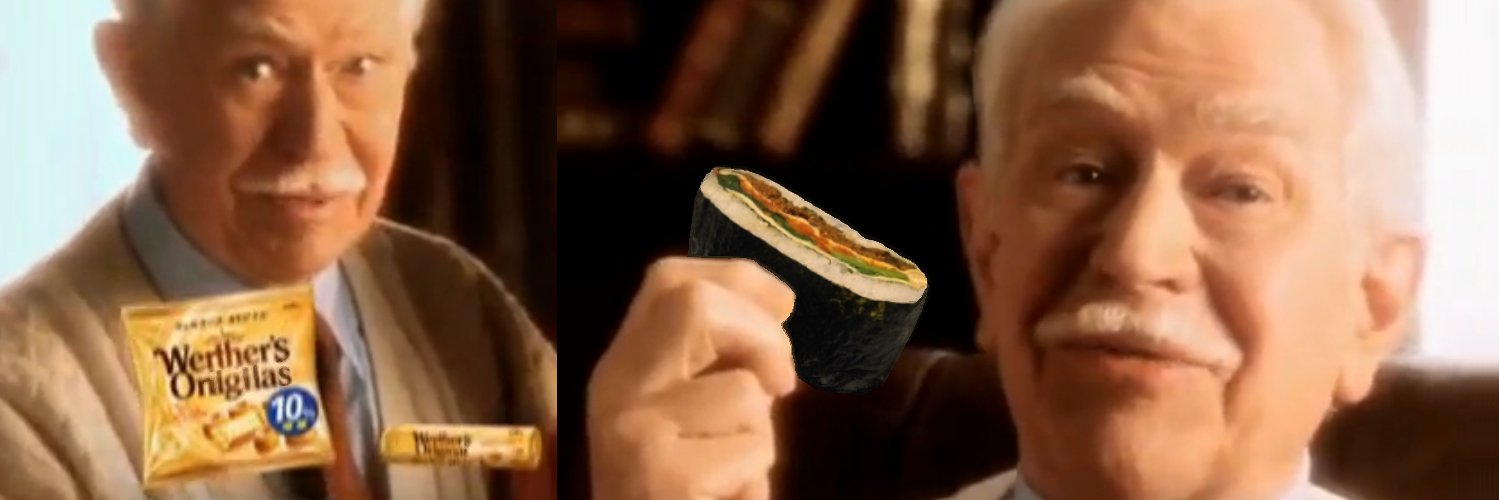 Werther's Onigilas banner