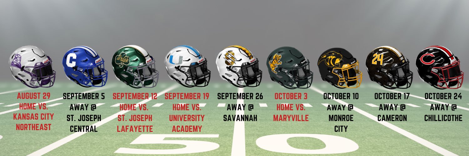 Benton Football banner