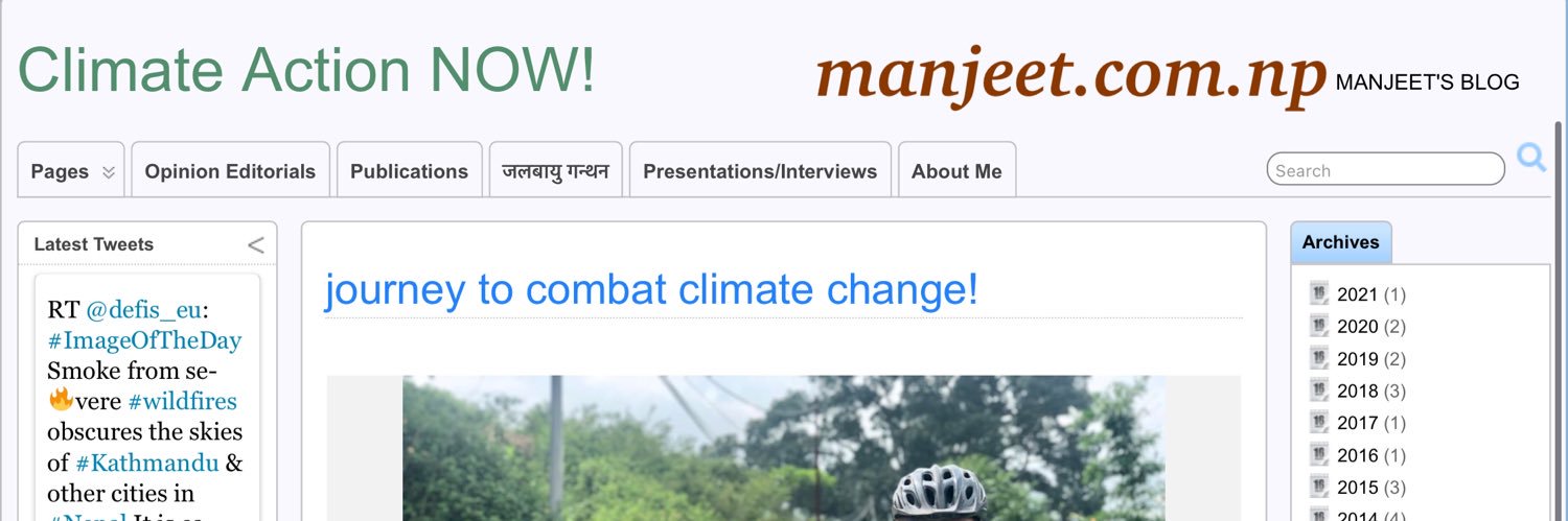 Manjeet Dhakal's banner