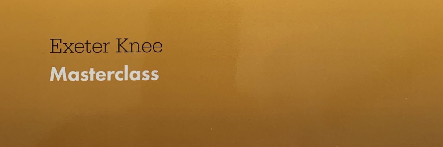 Exeter Knee Reconstruction Unit banner