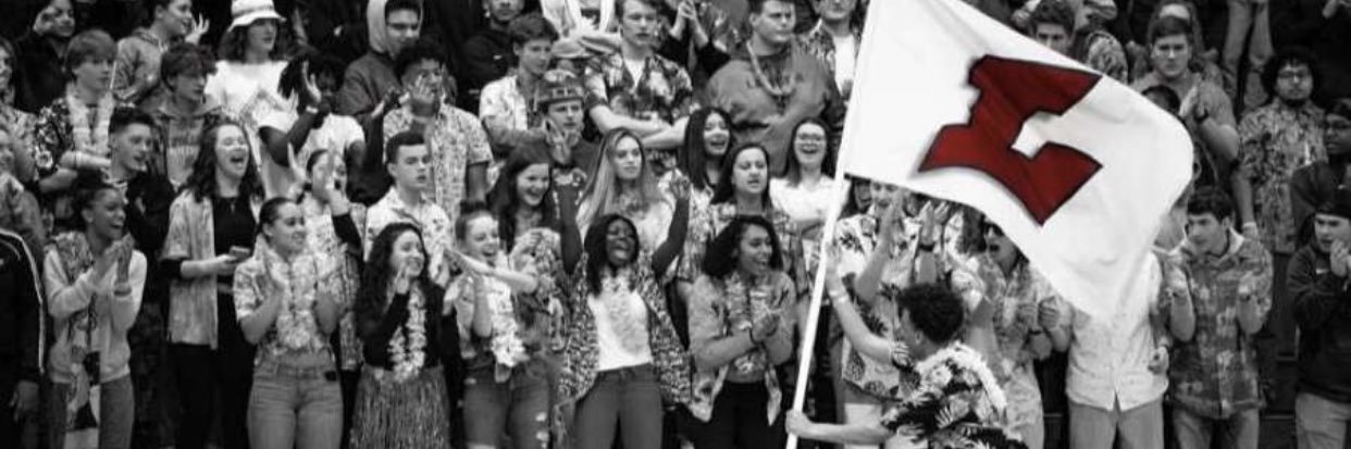 LHS Student Section banner