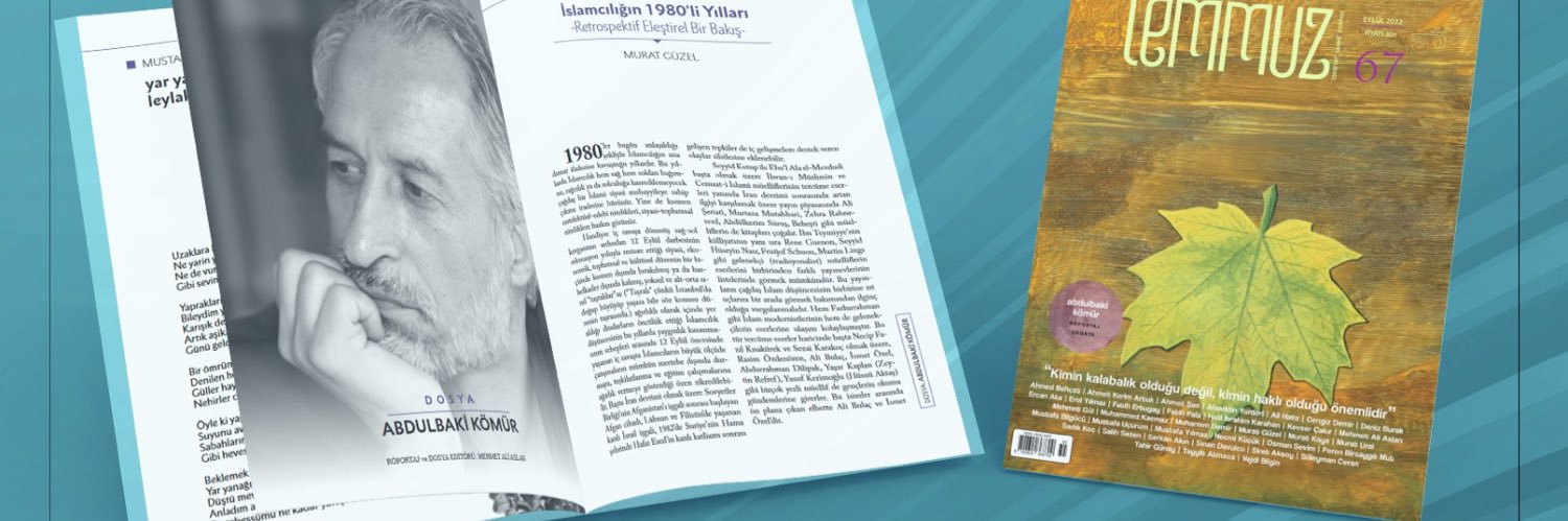 TemmuzDergisi's profile banner image