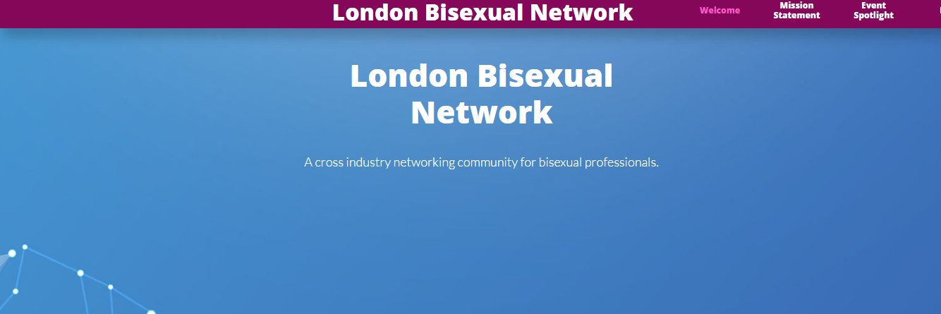 London Bi Network banner