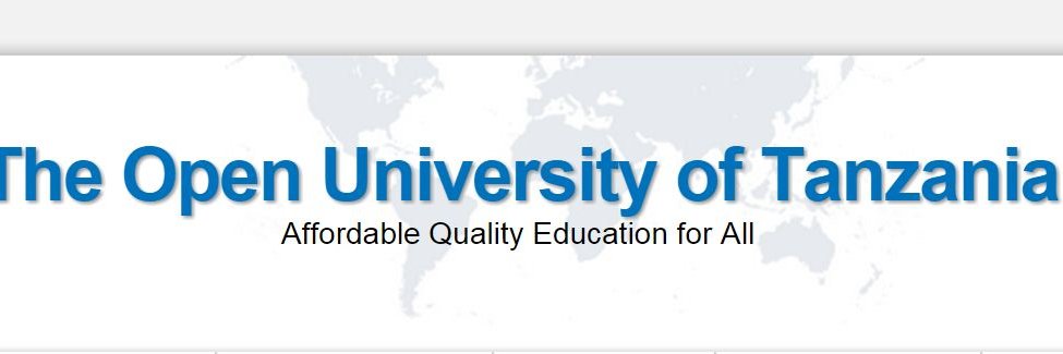 The Open University of Tanzania (OUT) banner