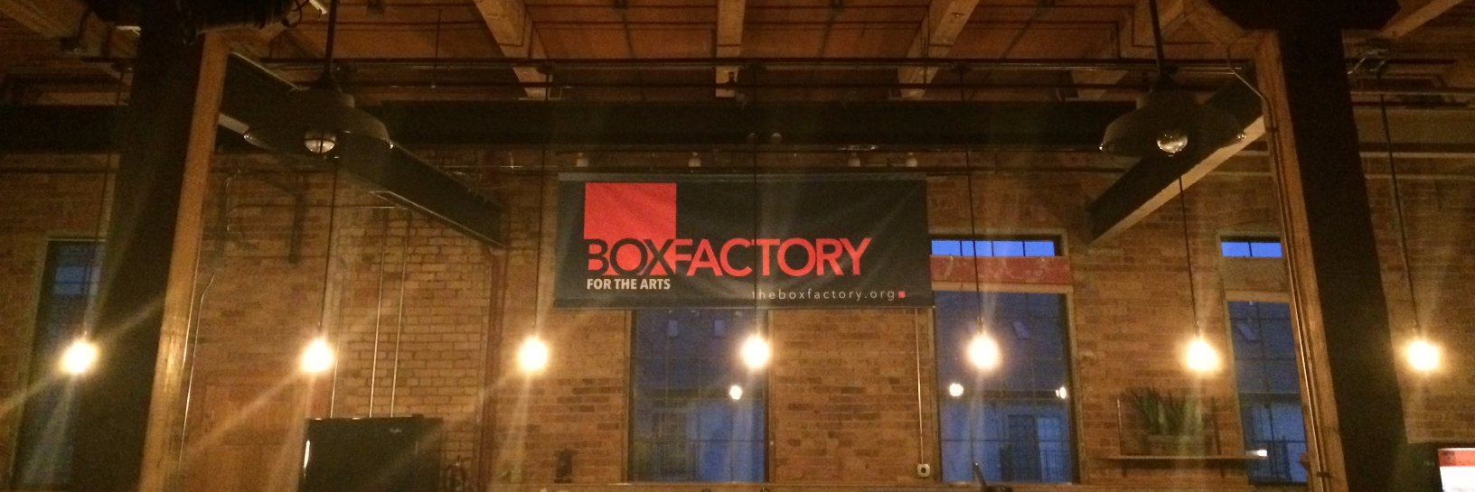 Box Factory Arts banner
