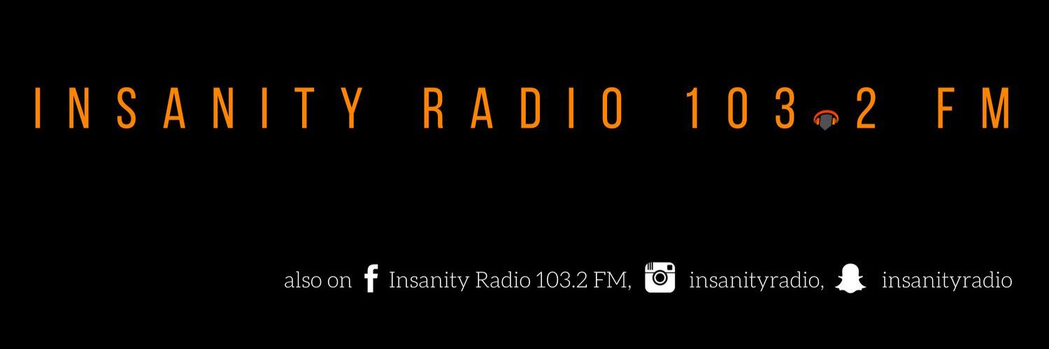 Insanity Radio 103.2FM banner