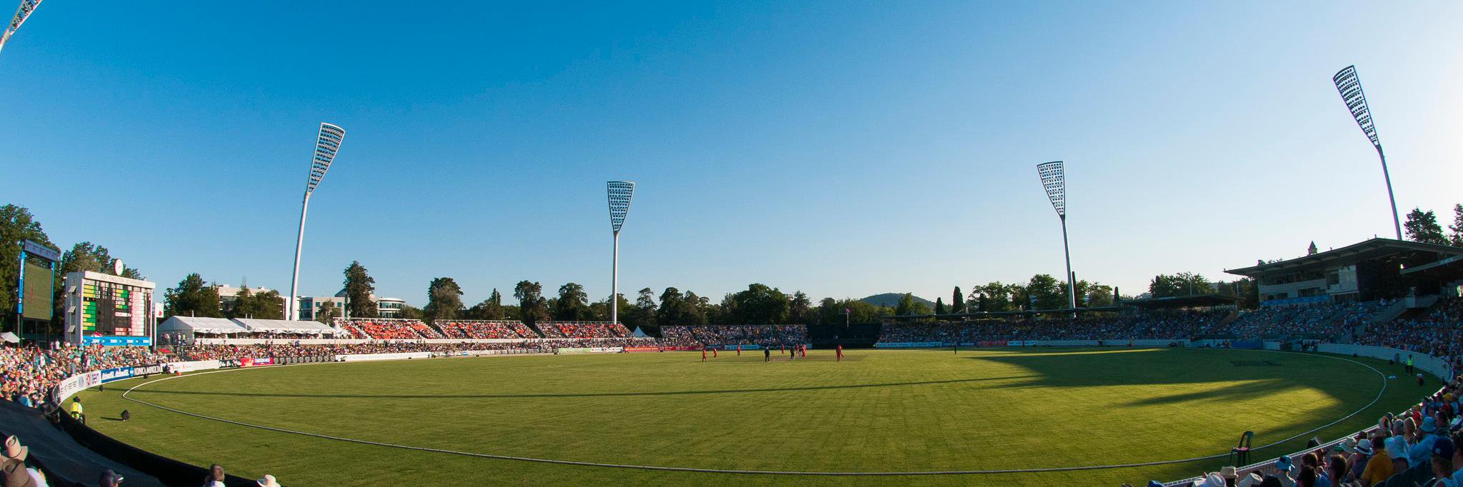 Manuka Oval banner