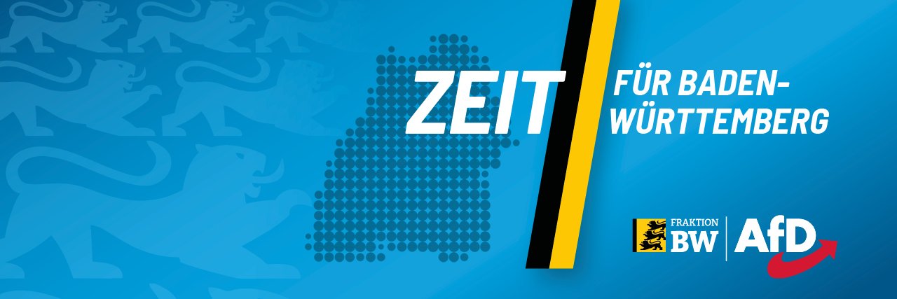 AfD-Fraktion BaWü banner