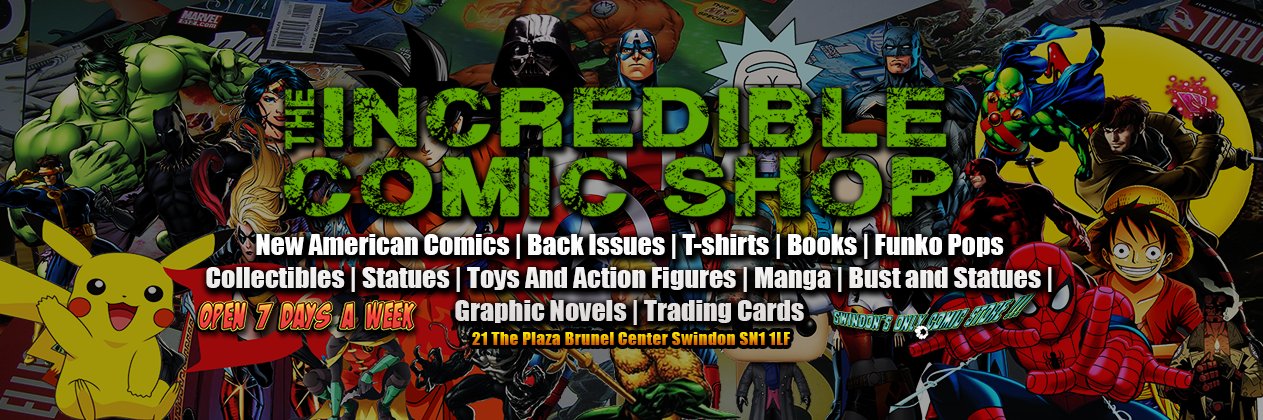 IncredibleComicShop banner