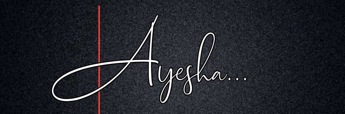 AyeshaMashi's profile banner image