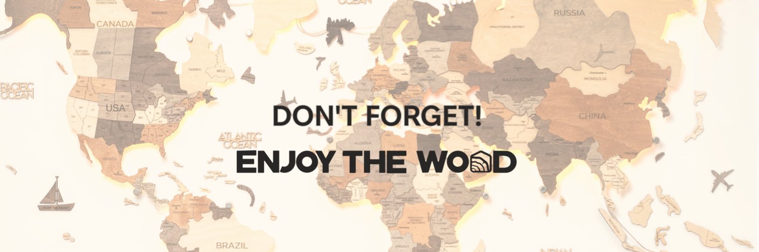 Enjoy The Wood banner