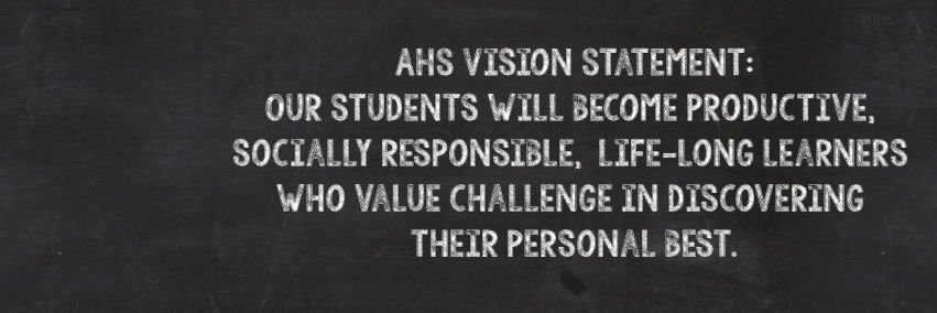 Albany High School banner