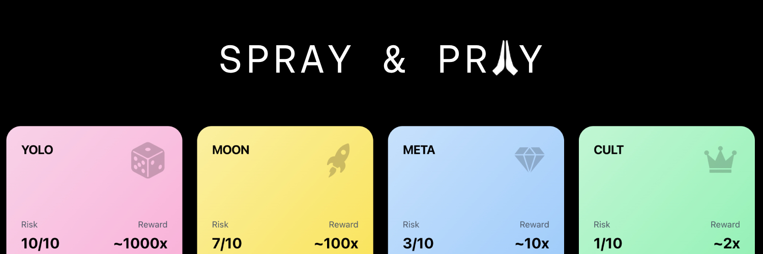 Spray & Pray banner