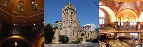 Dominion-Chalmers United Church banner