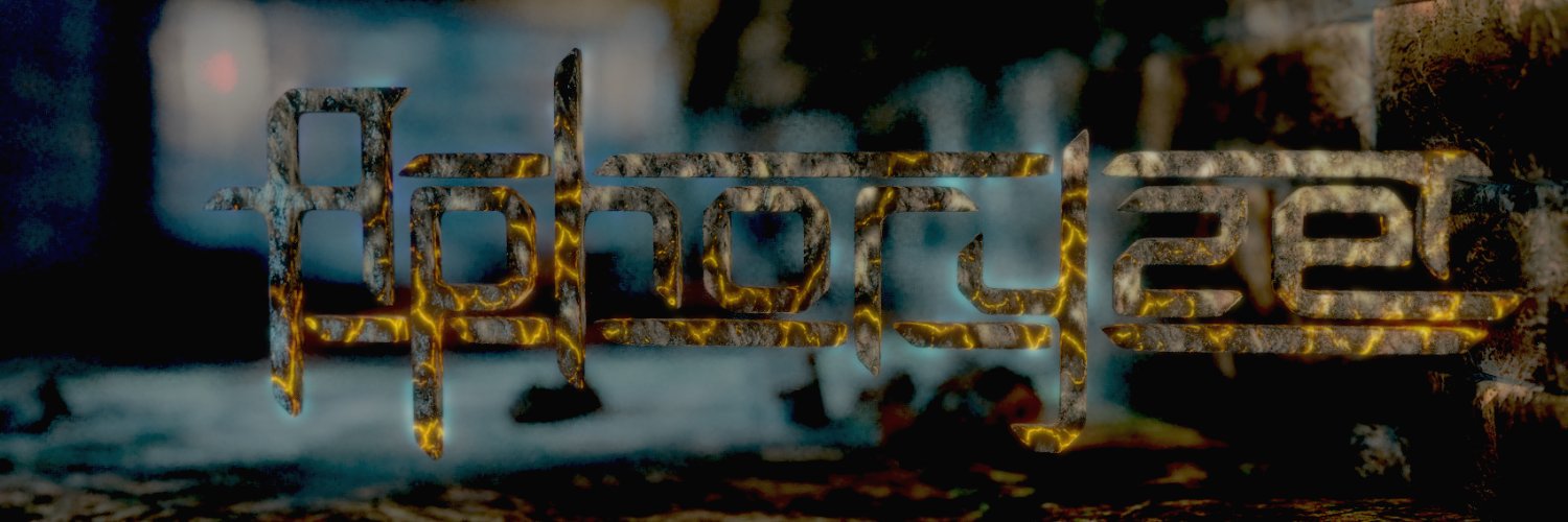Aphoryze's profile banner image