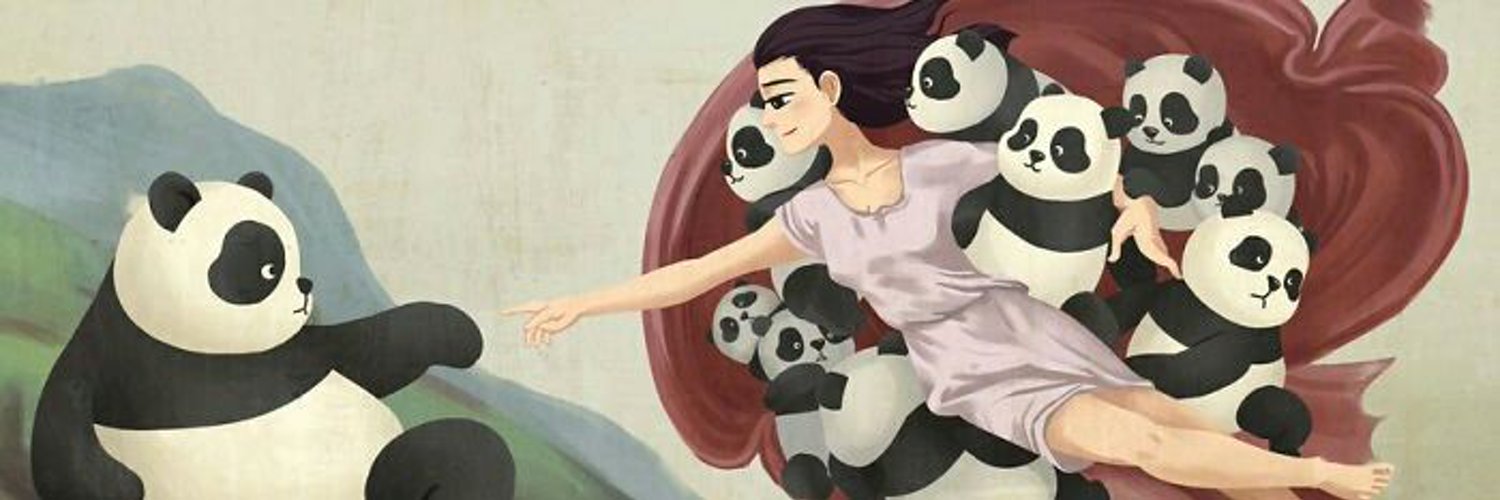 Что вокруг панда собирает в круг ремикс. Панда для детей. Девочка превращается в панду. Панда девочка из мультика.